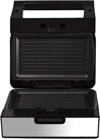 Електрогриль Syntrox Germany MM-1400W Gusto з змінними антипригарними пластинами, підходить для посудомийної машини, контактний гриль 1400 Вт
