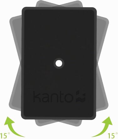 Стійки для акустики Kanto SP9 Rising, поворотні, для поличних та студійних моніторів, чорні (пара)
