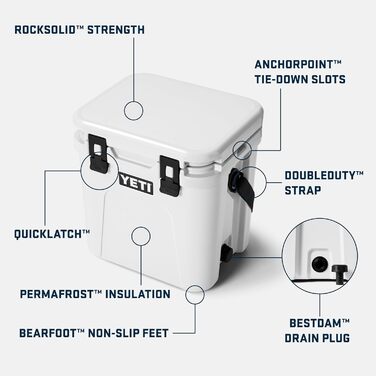Коробка-холодильник YETI Roadie 24 Charcoal - ізольована, преміум-якість
