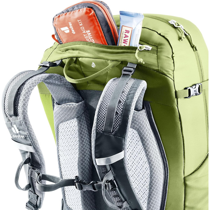 Рюкзак для чоловіків Deuter Trail Pro 33 л для альпінізму та туризму, meadow-graphite