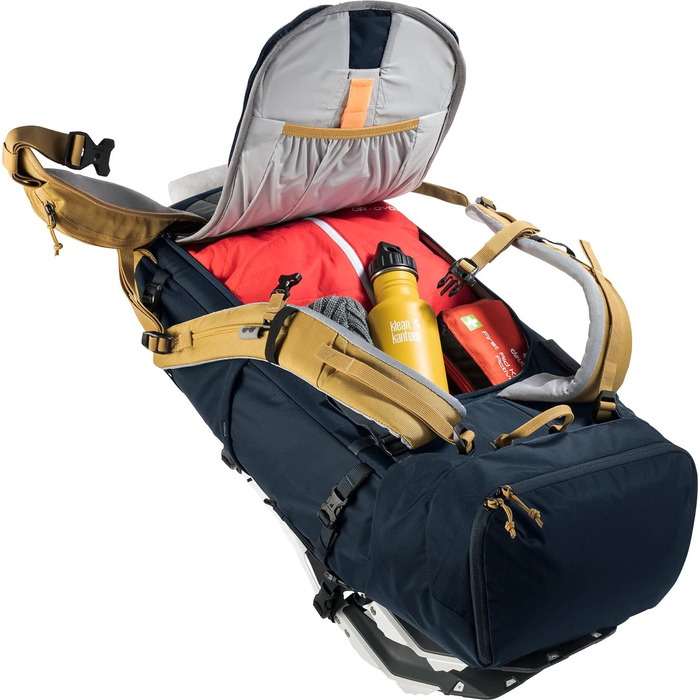 Туристичний рюкзак Deuter Rise 34+ L для снігоступів, інк-карамель
