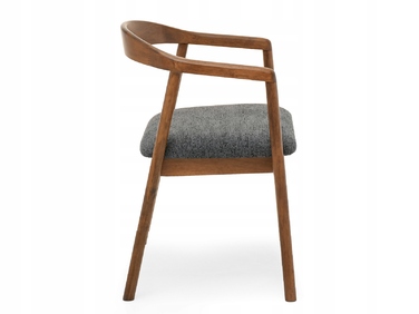 Стілець Mebel-Partner, тканина, сірий, 1 шт.