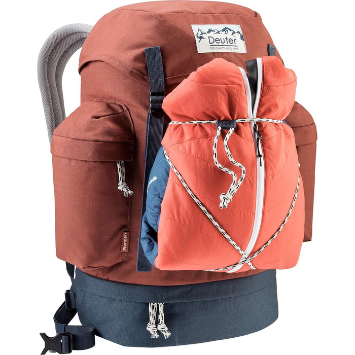 Рюкзак Deuter Wengen Vintage 25 л, червоно-синій, міський