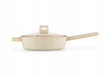 Набір алюмінієвих каструль Starke Pro Starlet Beige, 10 предметів