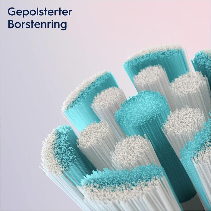 Смінні насадки для електричної зубної щітки Oral-B iO Gentle Care (ніжна чистка), чорні, 6 шт.