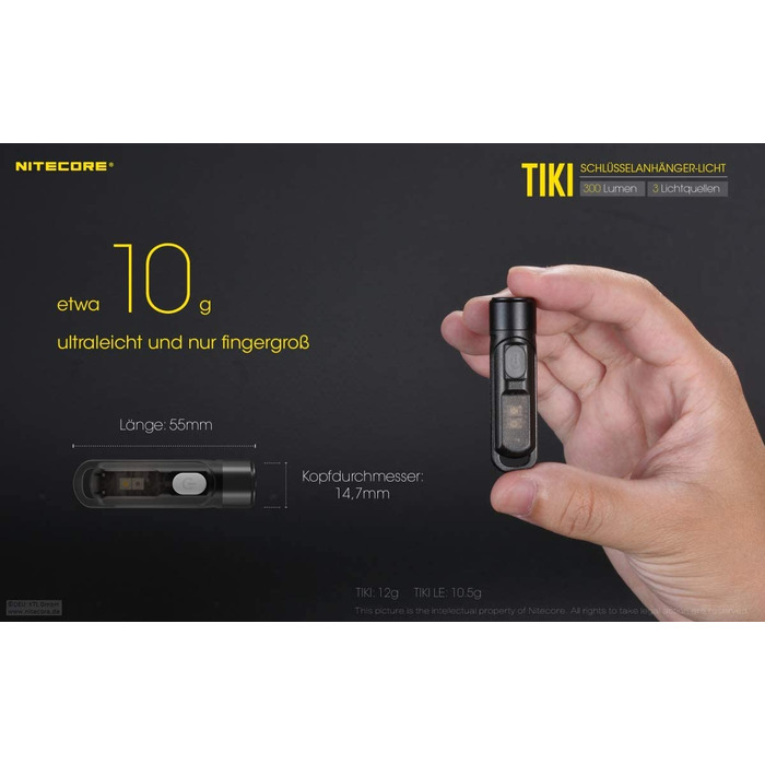 Ліхтар налобний Nitecore чорний універсальний