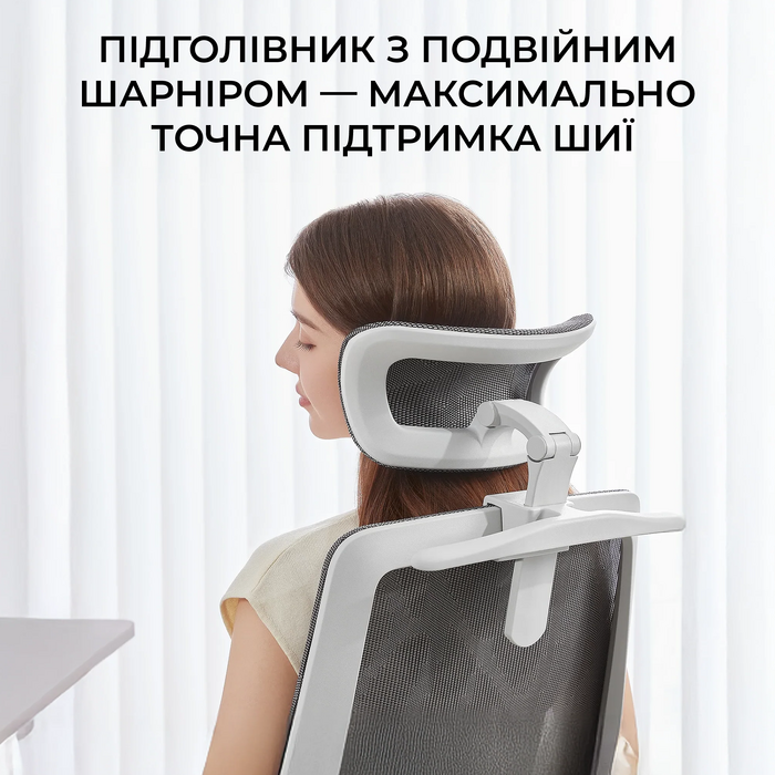 Крісло офісне Sihoo M59AS Mesh Gray