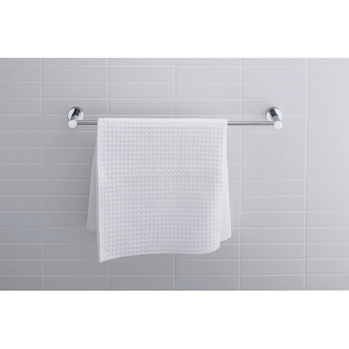 Тримач для рушників Duravit D-Code, однорукий, хромований, настінний, 64,5 см