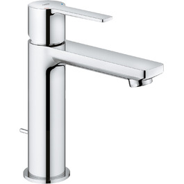 Змішувач для ванної кімнати Grohe Lineare, водозберігаючий, хром, з витяжним корком, 18 см, S-Size