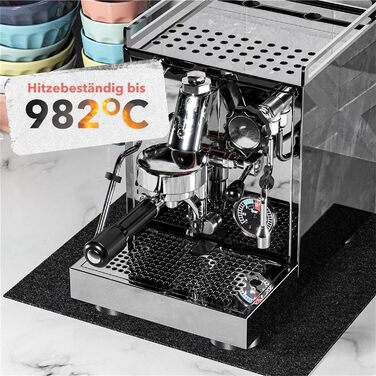Вогнестійка підкладка EVOCAMP 70x32 см до 982°C, термостійкий килимок для гриля та газових плит, захисна негорюча тканина