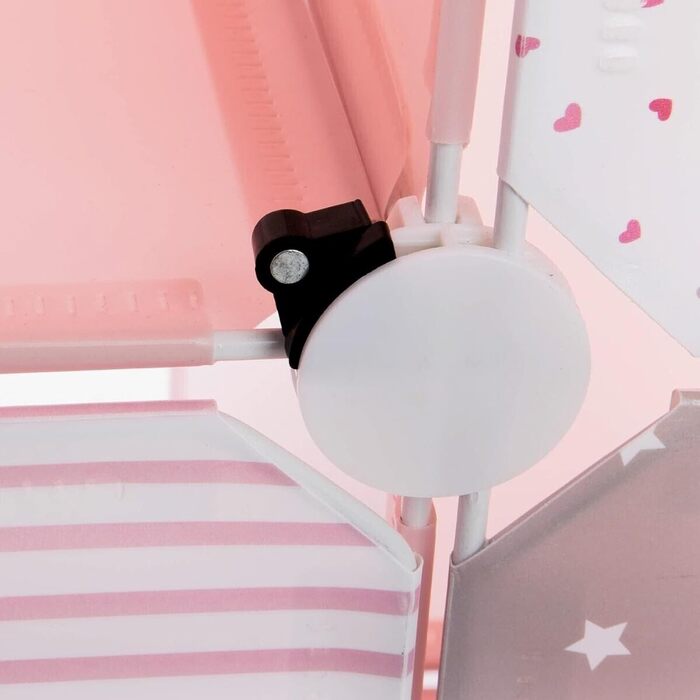 Дитяча коробка для зберігання Atmosphera Замок, рожева, 96×109 см
