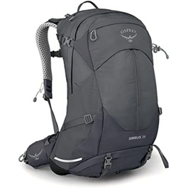 Жіночий туристичний рюкзак Osprey Sirrus 34 л, сірий Tunnel Vision