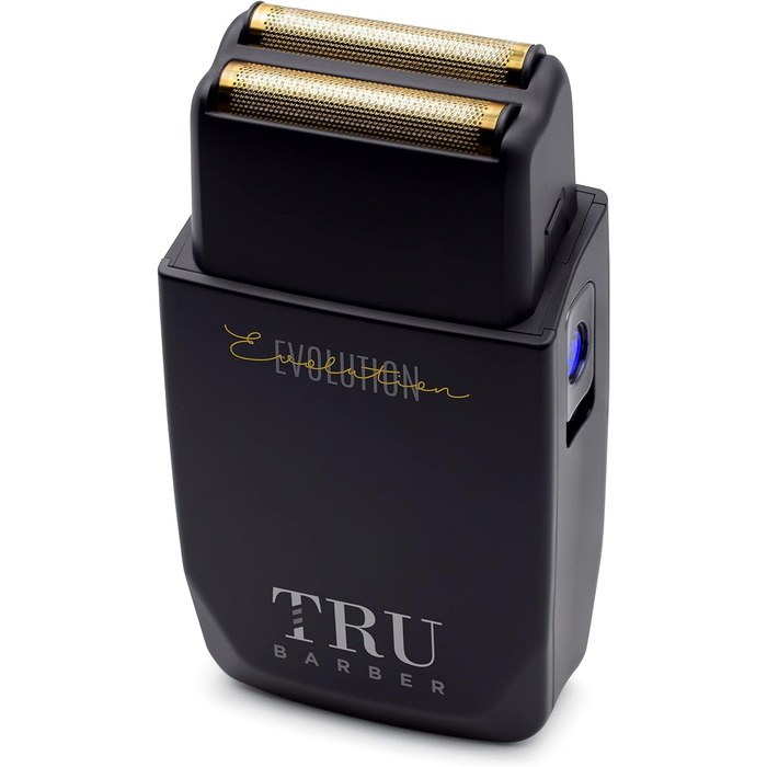 Електрична бритва TRU BARBER Evolution 9000 об/хв для чоловіків, професійний фольговий шейвер для бороди та голови, 0 мм тример