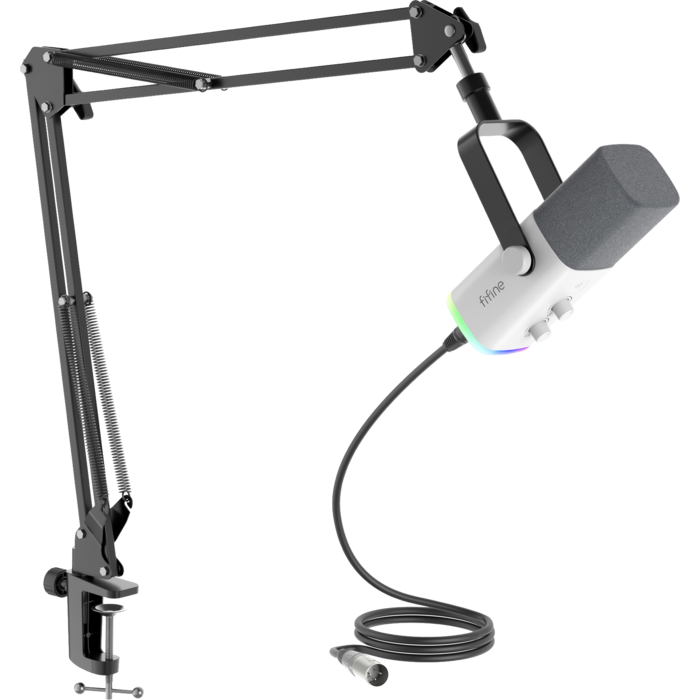 Мікрофон динамічний Fifine AM8TW USB/XLR White