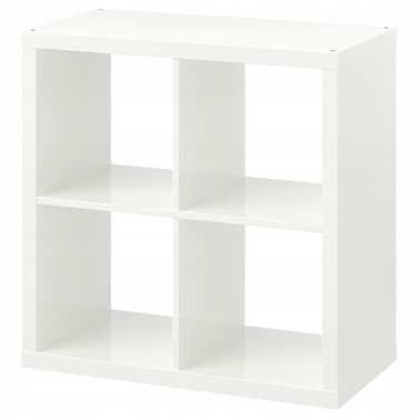 Стелаж IKEA Kallax 77x77x39 см, білий
