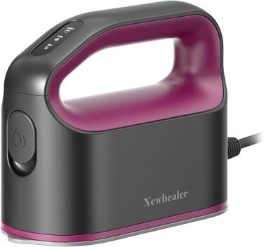 Праска Newbealer: компактна туристична праска, 1200W, 3 режими, швидкий нагрів 45с, зелений/пісочний колір