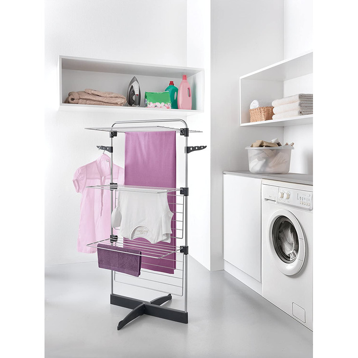 Сушарка для білизни Metaltex Thunder, 22 м, вертикальна, металева