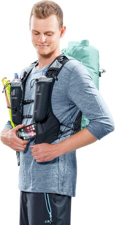 Рюкзак Deuter Vertrail 16 водонепроникний альпіністський 16 л блакитно-графітовий