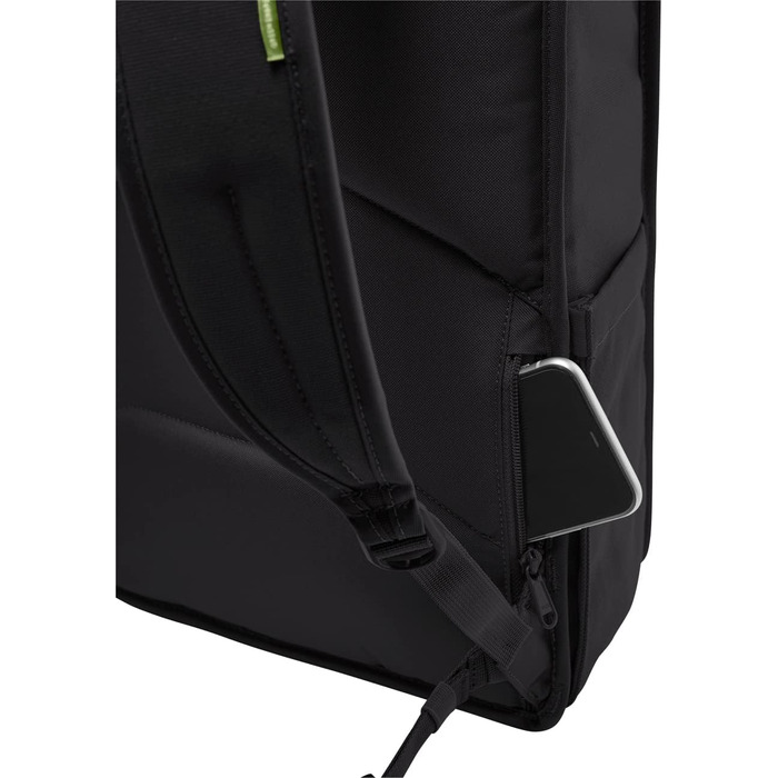 Рюкзак VAUDE Coreway Rolltop 20 літрів, унісекс, чорний, водонепроникний