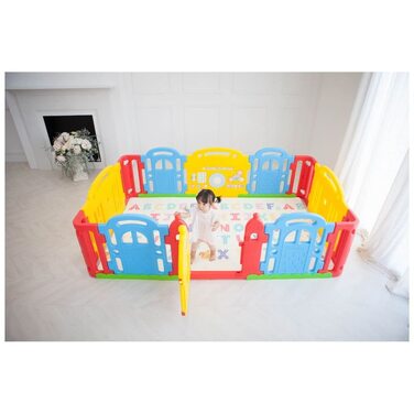 Дитячий манеж-замок Dwinguler Kinderschloss, різнокольоровий
