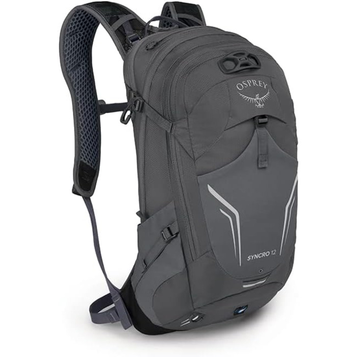 Велосипедний рюкзак Osprey Syncro 12, сірий, 12 л