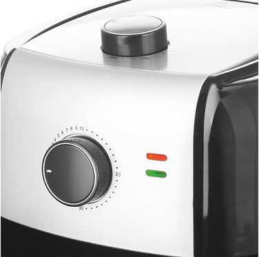 Електрична фритюрниця Emerio AF-123543 SmartFryer 5.5 л, аерофритюрниця без олії, 1400 Вт, чорна