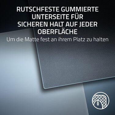 Скляний ігровий килимок для миші Razer Atlas Pro Premium (загартоване скло, мікротравлена поверхня, білий, 450 x 400 x 5 мм)