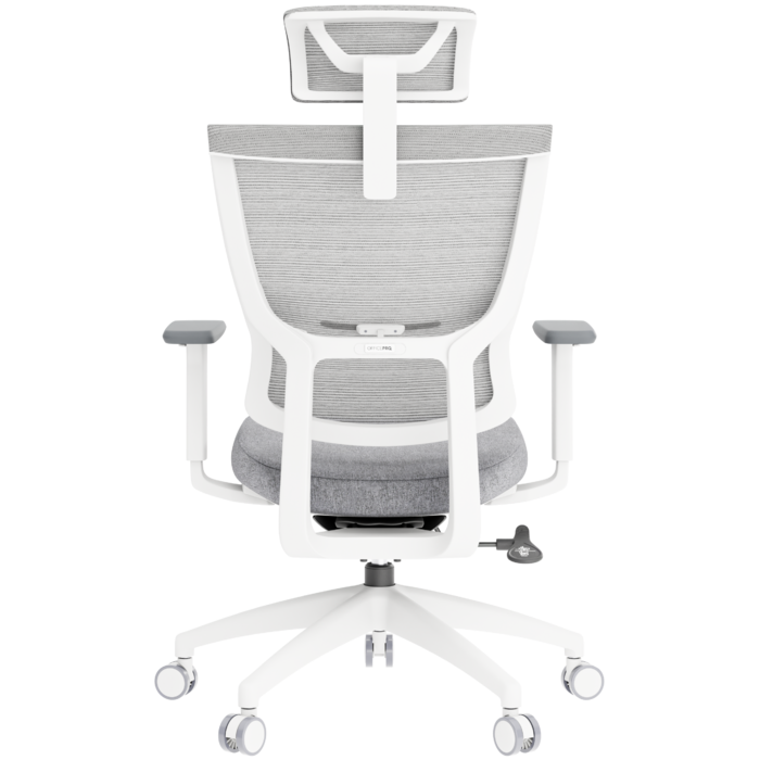 Крісло офісне OfficePro Elegant OC600-W-LG-LG