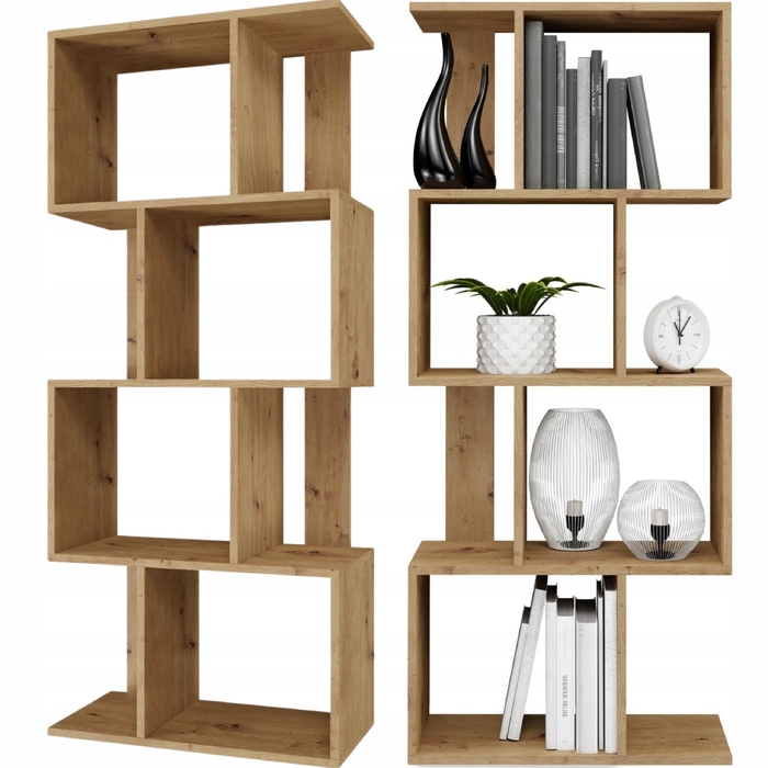 Стелаж TopEshop 59,5 x 140 x 30 см, дуб артизан