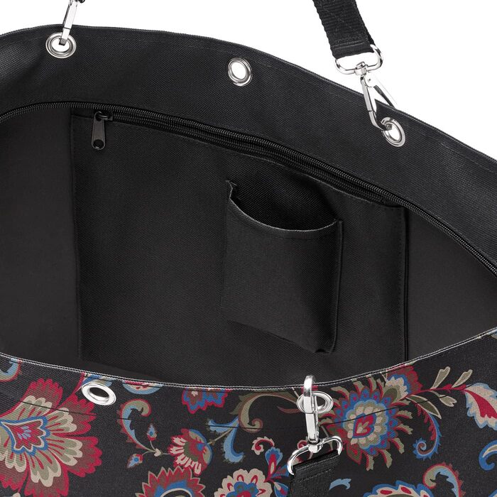 Сумка-шопер Reisenthel Shopper XL Paisley Black – велика, водонепроникна, стильна