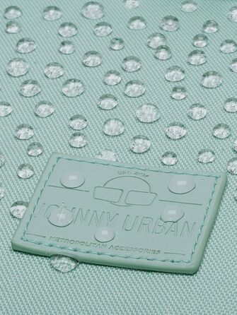 Рюкзак Johnny Urban Robin Medium м'ятний, роллтоп, 15 л, водовідштовхувальний, для ноутбука, унісекс, для міста, велопрогулянок, навчання та бізнесу, екологічний