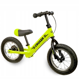 Беговел Croxer Leox Lime з гальмом