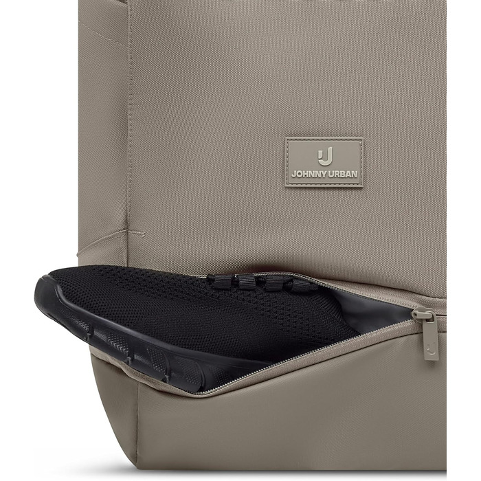 Рюкзак для ноутбука Johnny Urban Finn Large бежевий (Desert Grey) для жінок та чоловіків