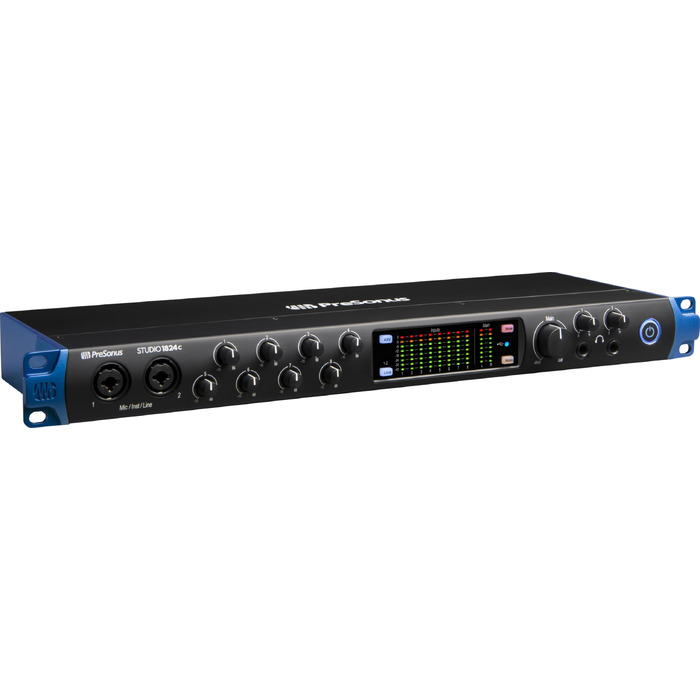 Аудіоінтерфейс PreSonus Studio 24c USB-C для запису, стрімінгу, подкастингу + Studio One Artist, Ableton Live Lite