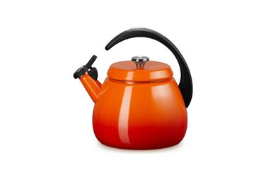 Емальований ковш Le Creuset з кришкою, 2.2 л, колір Flame (вогняний)