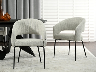 Стілець Mebel-Partner, тканина, бежевий, 1 шт.
