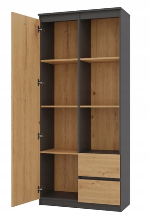 Стелаж TopEshop TES, 80 x 180 x 35 см, багатоколірний