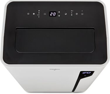 Мобільний кондиціонер MEDION P901 12000 BTU з пультом та Wi-Fi, 3-в-1 (охолодження, осушення, вентиляція), для приміщень до 32 м², білий