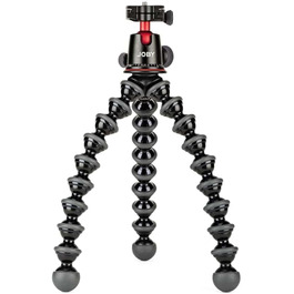 Гнучкий штатив JOBY GorillaPod 5K з кульовою головкою для DSLR, бездзеркальних камер, вантажопідйомність 5 кг, чорний, вироблено в Італії