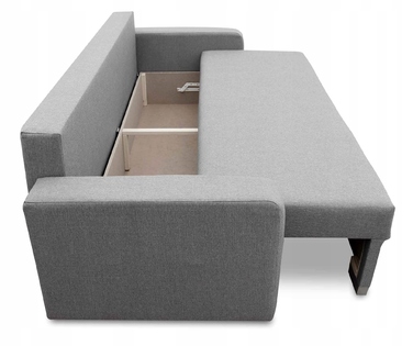 Диван Vigo від Bird Meble, 230 x 88 см, сіра тканина