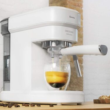 Кавомашина Cecotec Cafelizzia 790 Steel Pro - Еспресо та Капучино, 1350W, 20 Бар, Автоматичний режим, Нержавіюча сталь