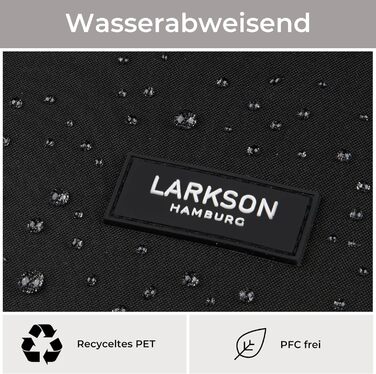 LARKSON рюкзак-ролтоп для жінок і чоловіків Tammo, водонепроникний, для ноутбука 16