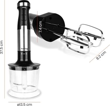 Блендер для смузі Silvercrest Smoothie 500W з пляшкою 600 мл та 2 швидкостями