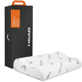 Подушка ортопедична для шиї з піни Memory Foam та графеном HEAD Active Rest 42x72 см. Антистатична, з ефектом пам'яті, покращує кровообіг CellActive®