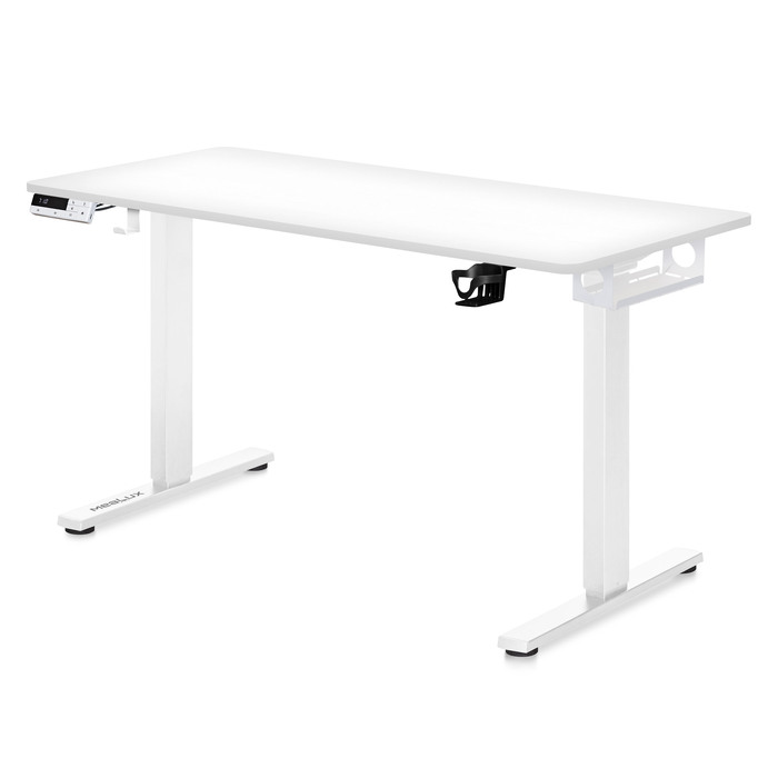 Стіл Mealux PowerDesk Duo XL White (арт. EVO-252 Duo W/W)