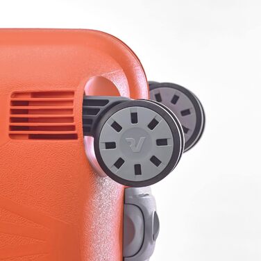 Велика валіза на колесах RONCATO Light 4 ролики, помаранчева