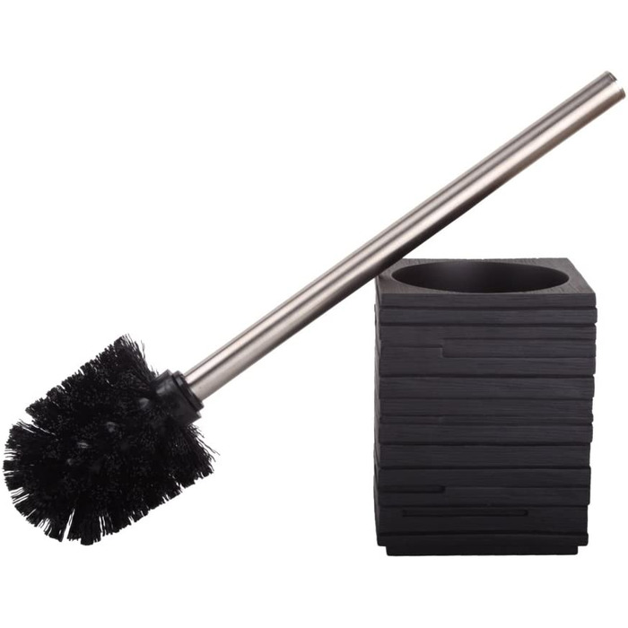 Туалетна щітка WC Calero Black, чорна, для унітазу