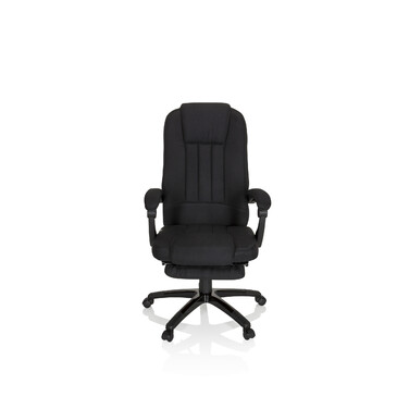 Крісло для керівника RELAX CL190 з підставкою для ніг тканина чорний mybuero