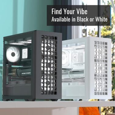 Ігровий корпус AeroCool D502A Mid-Tower, чорний, 4 RGB вентилятори, скляна бічна панель, сітчаста передня панель, підтримка ATX/Micro-ATX/Mini-ITX