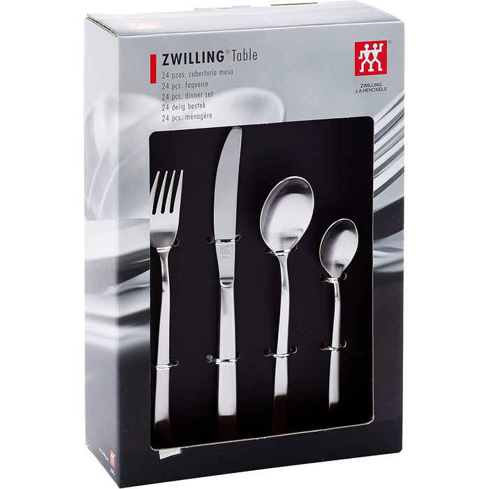 Столовий набір ZWILLING Artic, 24 предмети, нержавіюча сталь